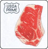 USDA Prime, Choice, & Select Beef